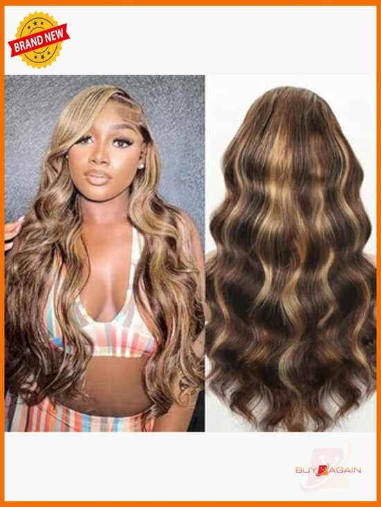 13x6 HD Lace Front Wig Human Hair Body Wave 210% Density 26 inch main image 6